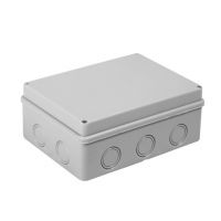 Коробка распаячная пылевлагозащитная без эластичных мембранных вводов с уплотнительным шнуром 190x140x70