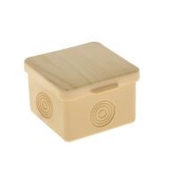 Коробка распаячная пылевлагозащитная без эластичных мембранных вводов 60х60х50 (Сосна)